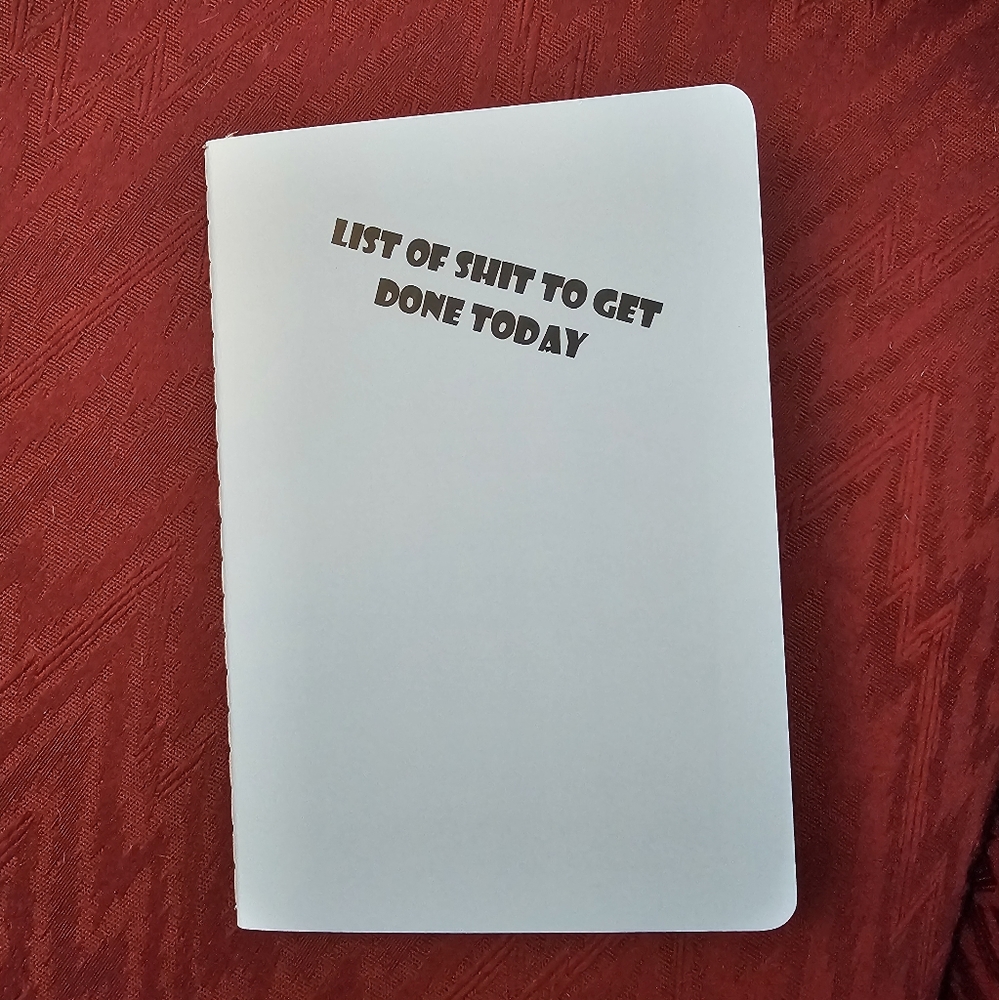 Handmade Beautiful Beacons Adult Themed To Do List Notebook